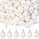 20Pcs ABS Plastic Imitation Pearl Pendants(FIND-YW0009-34)-2