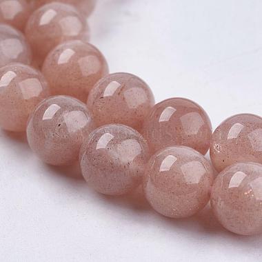 Natural Sunstone Beads Strands(G-J157-6mm-07)-3
