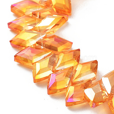 Electroplate Rhombus Glass Beads Strands(EGLA-A036-12A-FR01)-3