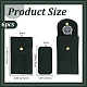 Plush Cloth Watch Storage Bags with Snap Button(TP-WH0816-002)-2
