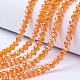 Electroplate Glass Beads Strands(X-EGLA-A034-T4mm-B16)-1