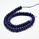 Natural Lapis Lazuli Bead Strands(G-O075-04A)-2