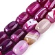 agate perles brins(G-N356-02B-07)-1