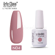 15ml Special Nail Gel, for Nail Art Stamping Print, Varnish Manicure Starter Kit, Flamingo, Bottle: 34x80mm(MRMJ-P006-F004)