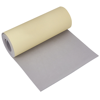 Adhesive EVA Foam Sheets, for Art Supplies, Paper Scrapbooking, Cosplay, Halloween, Foamie Crafts, Light Grey, 300x4mm, 2m/pc
