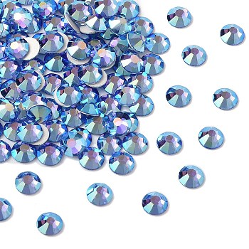 Preciosa&reg MAXIMA Crystal No Hotfix Flatback Stones, Czech Crystal, Dura Foiling, Round(438 11 615 Chaton Rose), 20320 200 Blue Violet AB, SS10(2.7~2.9mm)