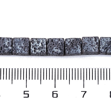 Frosted Natural Lava Rock Beads Strands(G-E618-06)-4