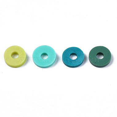 Handmade Polymer Clay Beads Strands(CLAY-R089-6mm-T02B-26)-3