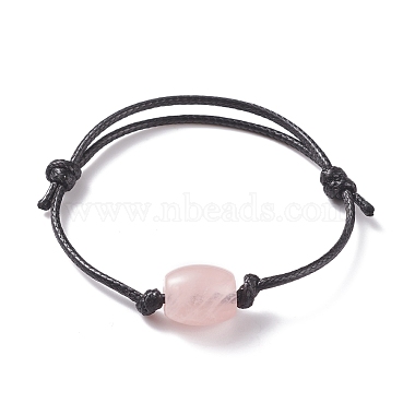 Bracelet cordon perlé pierres précieuses naturelles(BJEW-JB07682)-4