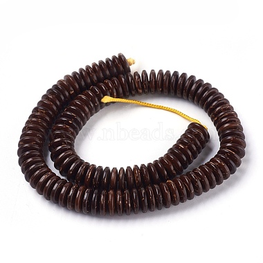 Coconut Beads Strands(COCO-O009-01-10x3mm)-2