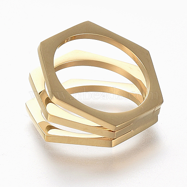 304 Stainless Steel Wide Band Finger Rings(RJEW-E153-02G-18mm)-3