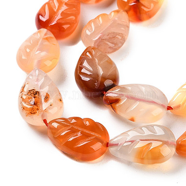 Natural Agate Carved Beads Strands(G-H024-B01-01)-4