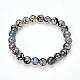 Natural Dragon Veins Agate Beaded Stretch Bracelets(BJEW-Q692-02C)-7