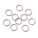 Non-Tarnish 304 Stainless Steel Open Jump Rings, Saw Cut Round, Stainless Steel Color, 20x2mm, 12 Gauge, Inner Diameter: 16.2mm(STAS-C040-01G-P)