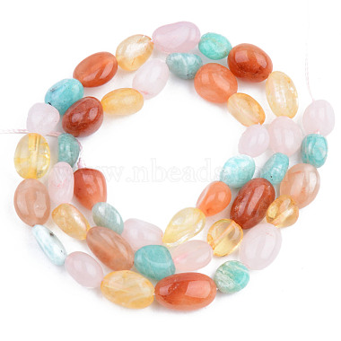 Natural Mixed Gemstone Beads Strands(G-S359-153)-2