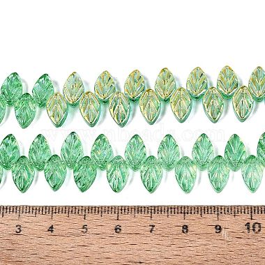 Electroplate Transparent Glass Beads Strands(EGLA-N056-03A-11)-4