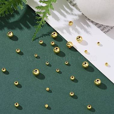 Brass Real 18K Gold Plated Solid Beads(KK-PH0036-73)-3