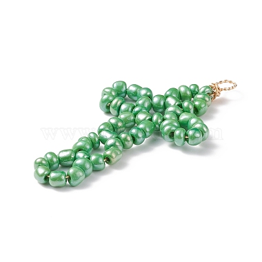 Gros pendentifs en perles de verre(PALLOY-JF01824)-4