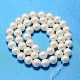 Round Shell Pearl Bead Strands(X-BSHE-L011-8mm-A013A)-3