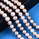 Natural Cultured Freshwater Pearl Beads Strands(PEAR-N013-06S)-2