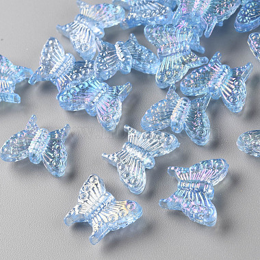 Transparent Acrylic Beads(X-MACR-S361-35F)-2
