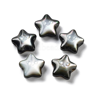 Black Star Black Lip Shell Beads