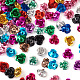 fashewelry 650 pcs 13 couleurs cabochons en aluminium(MRMJ-FW0001-01C)-2