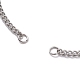 304 Stainless Steel Chain Bracelet Making(AJEW-JB01210-02)-3