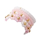 4Pcs 4 Style Glass Seed Beaded Stretch Finger Rings(RJEW-JR00661-04)-6