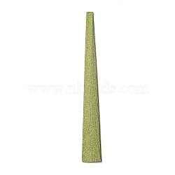 Lucky Star Origami Paper, Glitter Powder Folding Paper, Olive Drab, 25x1cm, 20pcs/bag(DIY-WH0011-C04)