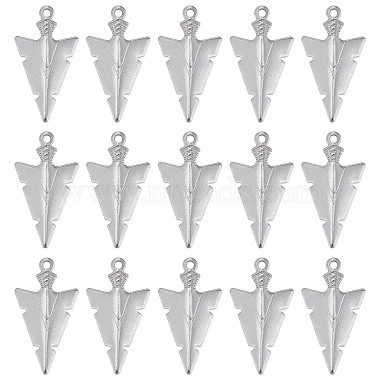Stainless Steel Color Arrow 201 Stainless Steel Pendants
