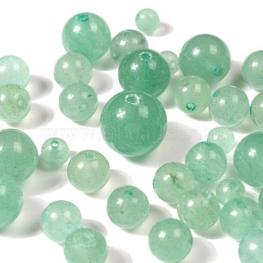 340pcs 4 tailles perles d'aventurine vertes naturelles(G-LS0001-23)-4