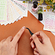 24 Sheets 12 Colors Letter Style Plastic Nail Art Stickers(MRMJ-OC0003-21)-3