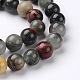 Natural African Bloodstone Beads Strands(G-L383-06-4mm)-3