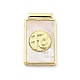 Rack Plating Brass Pave Shell Pendants(KK-Q006-32G-01)-1