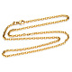 Vacuum Plating 304 Stainless Steel Cable Chain Necklace(NJEW-S420-004G)-3