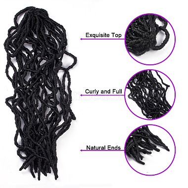 bombe twist crochet cheveux(OHAR-G005-05A)-2
