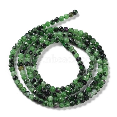 Natural Ruby in Zoisite Beads Strands(G-L587-A01-01)-3