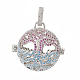 Pendentifs de cage en laiton(KK-Q749-001P)-1