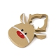 Christmas Theme Ion Plating(IP) 304 Stainless Steel Enamel Pendants(STAS-Z083-09G-01)-2