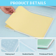 Transparent Plastic Packaging Boxes with Hinged Lid(AJEW-WH20060-89)-5