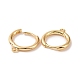 Brass Huggie Hoop Earrings Finding(KK-D063-05G)-2