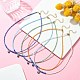 Ожерелье с подвеской в стиле лэмпворк «Сглаз» и цепочками из стеклянного бисера для женщин(NJEW-JN04419)-6