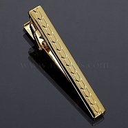Iron Tie Clips for Men, Golden, 50mm(PW-WG36884-02)