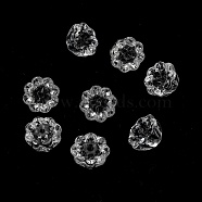 Transparent Glass Beads, Lotus Pod, Clear, 10.5x6.5mm, Hole: 1.4mm(GLAA-B003-02R)