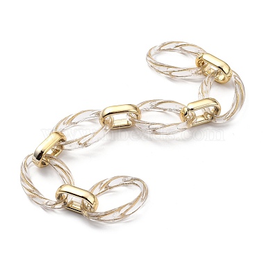 Gold Acrylic Handmade Chains Chain