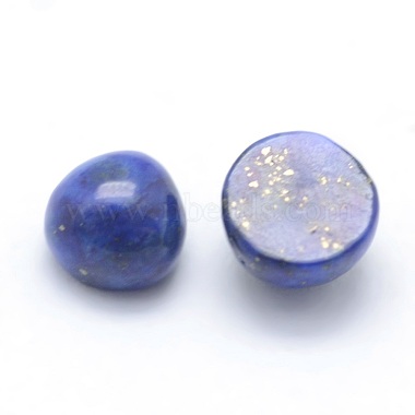 Natürliche Lapislazuli Cabochons(G-P393-R11-4mm)-2