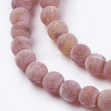 Natural Weathered Agate Beads Strands(G-G589-6mm-05)-3