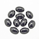 cabochons en pierre naturelle noire(X-G-R415-14x10-46)-1