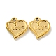 Valentinstag 304 Edelstahl Charms(STAS-P356-31G)-1